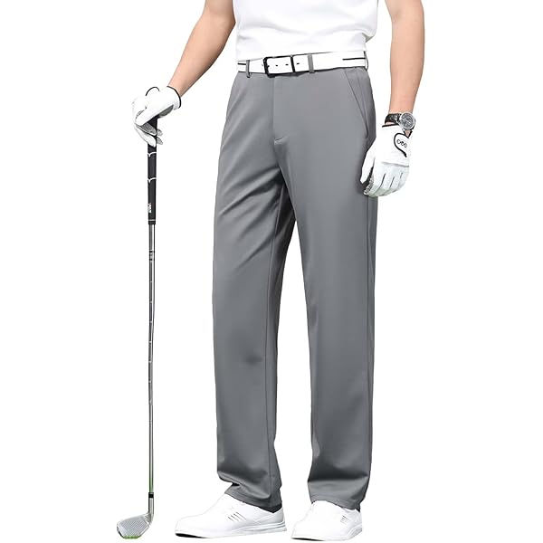 Amazon.co.jp: [Amazon Essentials] ゴルフパンツ スリム